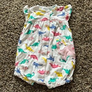 Carters six months baby girl outfit summer